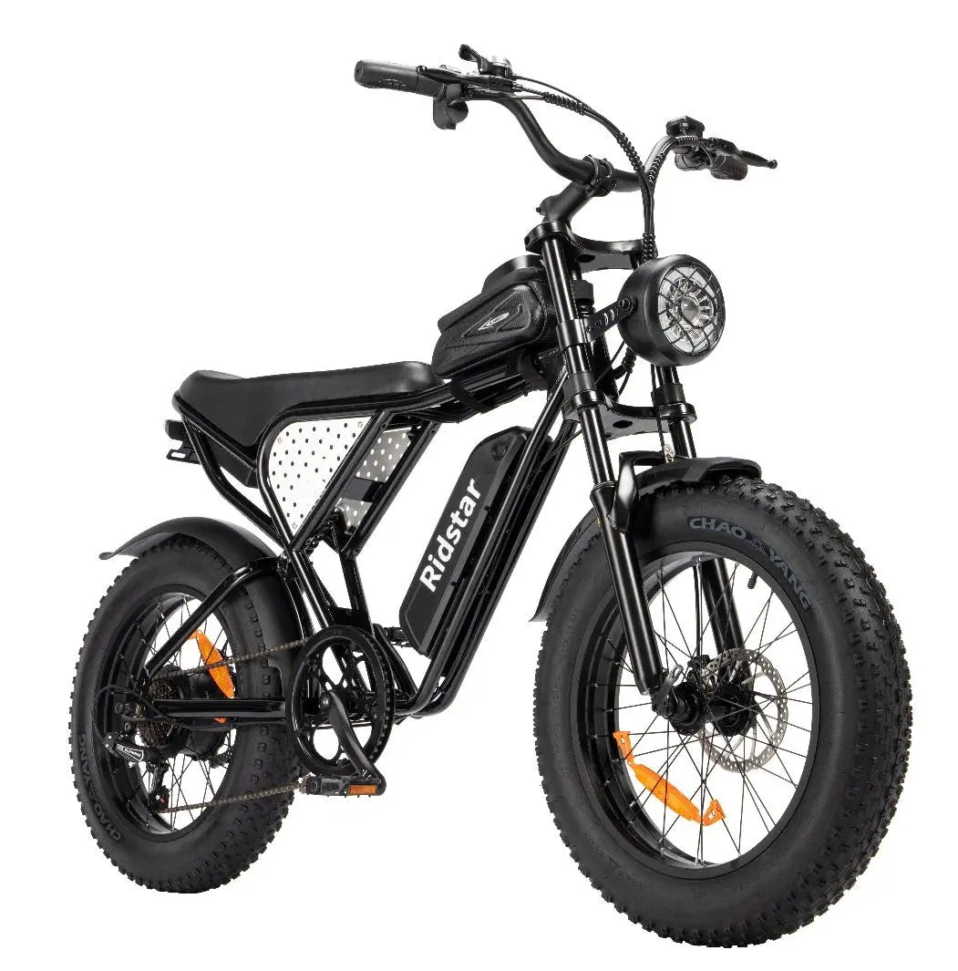 Adult, Electric Bike Ridstar Q20 MINI Speed 50km/h 1000W 48V15AH (Black) Doba