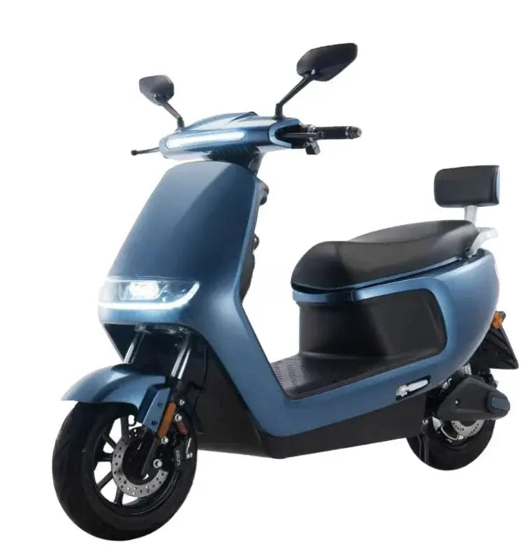 Adult, EEC Electric Scooter Moped, 2000W  65km/h 72V55A Motorcycle Adult (Whit or Blue) - American Roasting Company