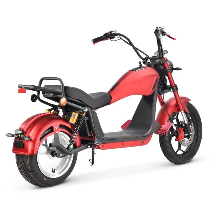 Adult, 3000W electric motorcycle. LED concentrating USB charging 6A two-wheeled mobility scooter 25 / 45 / 68 km/h load 200kg driving 35-90km travel motorcycle, medium-sized motorcycle, adults common Doba