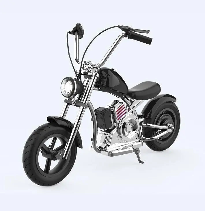 Kids Electric Motorcycle  Red Harley Modeling speed 16km / h load 75kg climbing 12° range 12km LED lighting simulation fuel engine sound wave and magic smoke simulation exhaust fog Doba