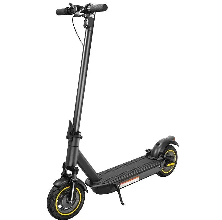 E Scooter, 350W motor, Electric folding scooter 350W motor 25 km/h speed 10-inch tire load 130kg climb 15-25° range 40-50km LED lighting, scooter off-road Doba