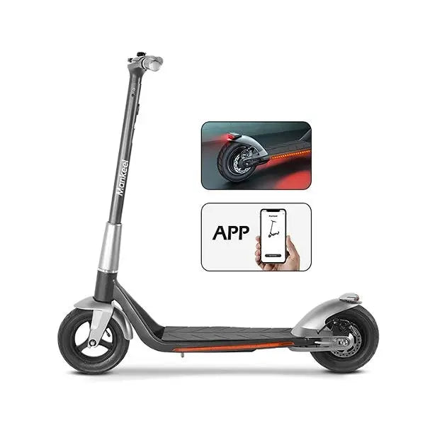 E Scooter, 500W Electric balance scooter.  30 km/h speed LCD instrument, portable folding load 120kg climb 18° range 35km LED lighting Doba