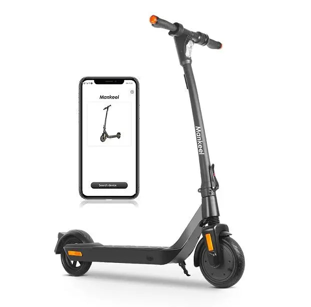 E Scooter, 500W Electric balance scooter.  25 km/h speed portable folding USB mobile phone charging load 120kg climb 15° range 30km LED lighting Doba