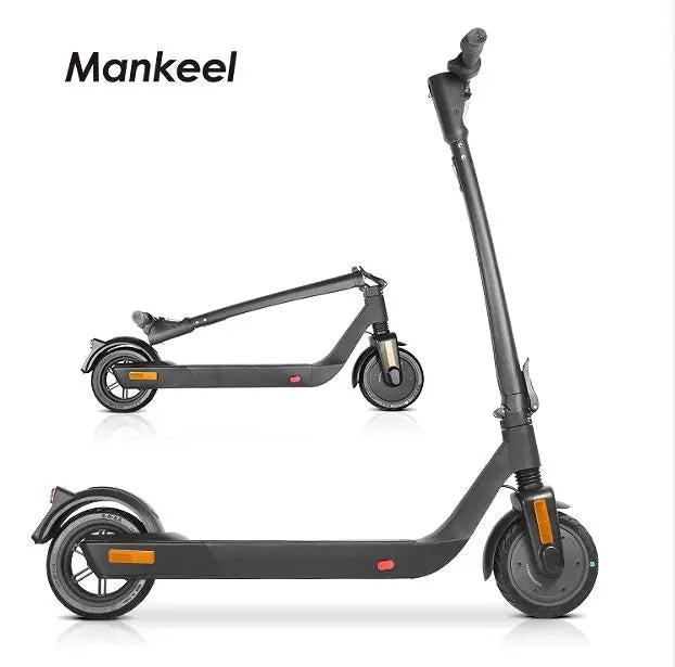 E Scooter, 500W Electric balance scooter.  25 km/h speed portable folding USB mobile phone charging load 120kg climb 15° range 30km LED lighting Doba