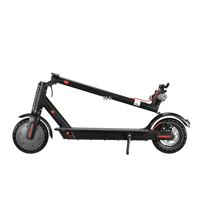 E Scooter, 350W Electric Balance Scooter 30 km/h speed portable folding load 120kg climb 15° range 35km LED lighting Doba