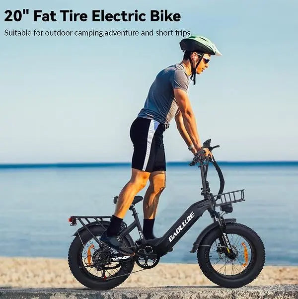 Adult, E Bike 500W electric Mountain Trail Bike.  35 km/h speed vertical bar Holding load 100kg climbing 15° range 40km instrument LCD LED lighting adult common (Black) Doba